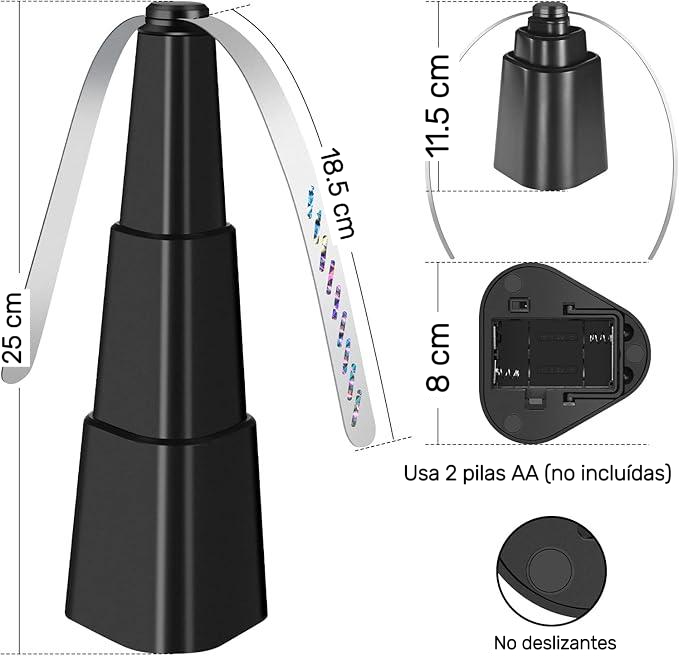 Ventilador Repelente Holográfico