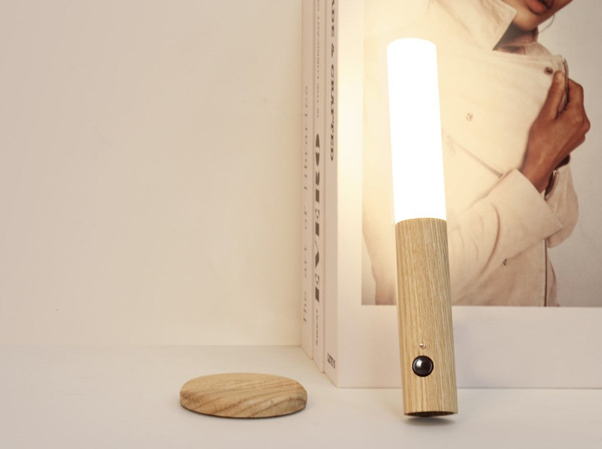 Luz LED de Pasillo Color Madera