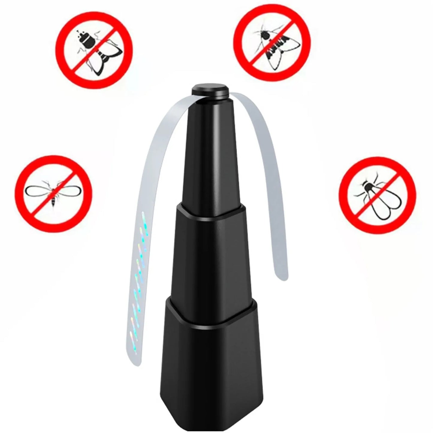 Ventilador Repelente Holográfico