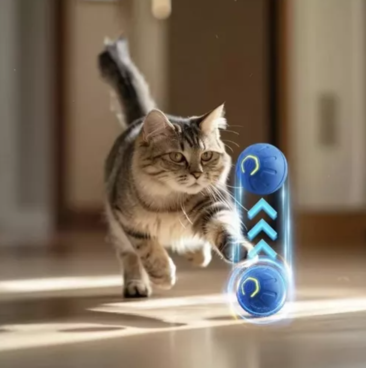Pelota Inteligente para Perros y Gatos