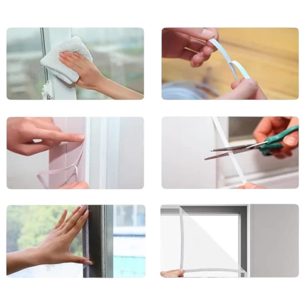 Malla de Ventanas Anti Mosquitos