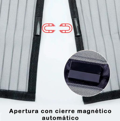 Cortina Cierre Magnético Anti Mosquitos