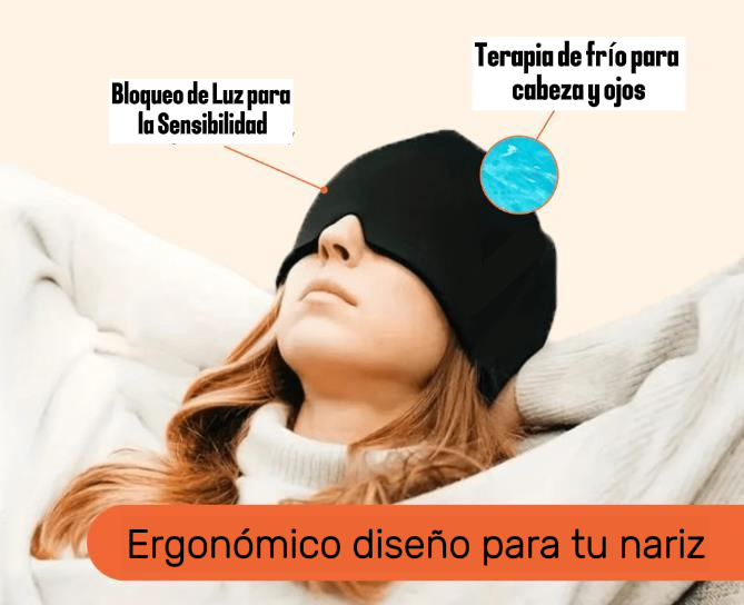 GORRO DE GEL ANTI MIGRAÑAS