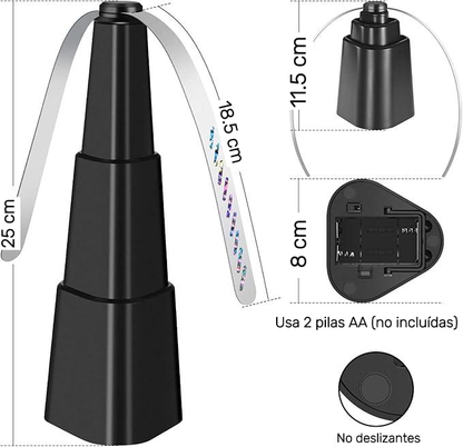 Ventilador Repelente Holográfico