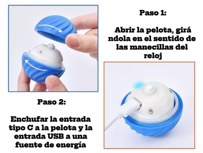 Pelota Inteligente para Perros y Gatos