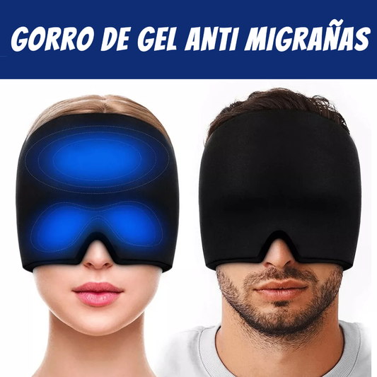 GORRO DE GEL ANTI MIGRAÑAS