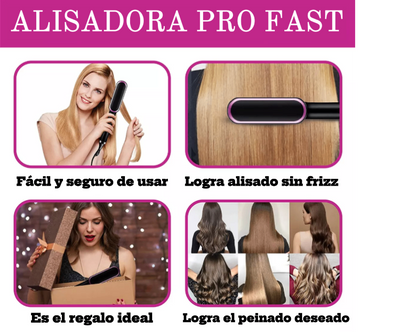 Alisadora Pro Fast 2 en 1