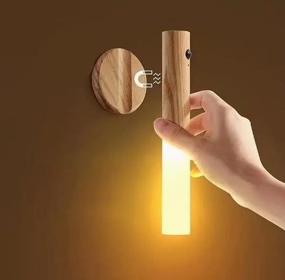 Luz LED de Pasillo Color Madera